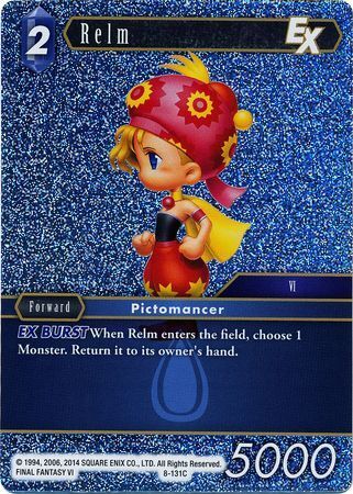 Final Fantasy Opus VIII 8-131 Relm Foil