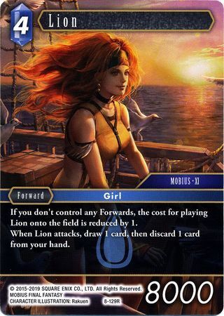 Final Fantasy Opus VIII 8-129 Lion