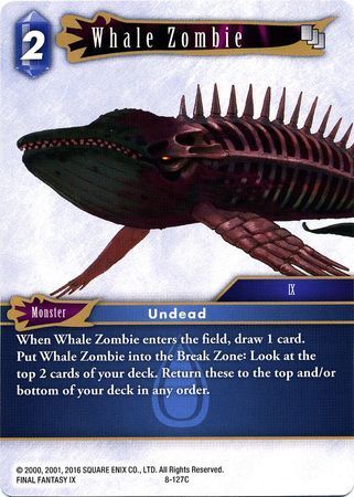 Final Fantasy Opus VIII 8-127 Whale Zombie