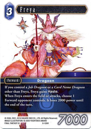 Final Fantasy Opus VIII 8-126 Freya