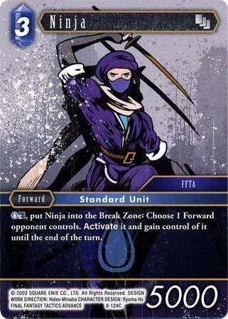 Final Fantasy Opus VIII 8-124 Ninja