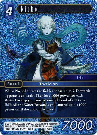 Final Fantasy Opus VIII 8-123 Nichol Foil