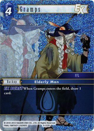 Final Fantasy Opus VIII 8-122 Gramps Foil