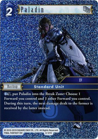 Final Fantasy Opus VIII 8-121 Paladin Foil