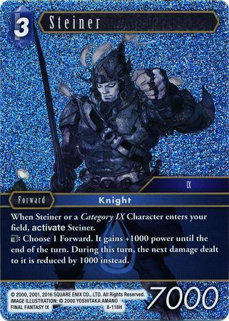 Final Fantasy Opus VIII 8-118 Steiner Foil