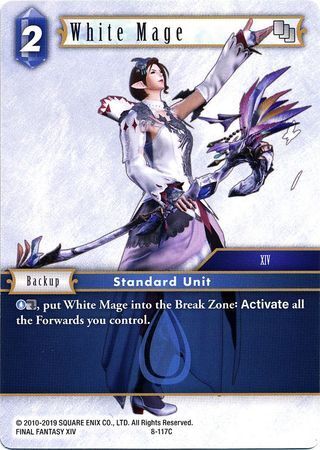 Final Fantasy Opus VIII 8-117 White Mage