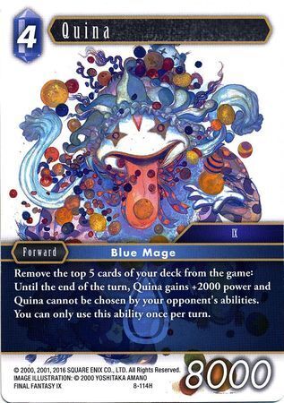 Final Fantasy Opus VIII 8-114 Quina