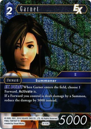 Final Fantasy Opus VIII 8-113 Garnet Foil