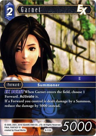 Final Fantasy Opus VIII 8-113 Garnet