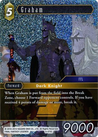 Final Fantasy Opus VIII 8-075 Graham Foil