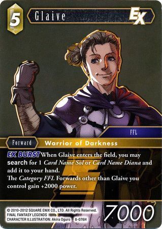 Final Fantasy Opus VIII 8-076 Glaive