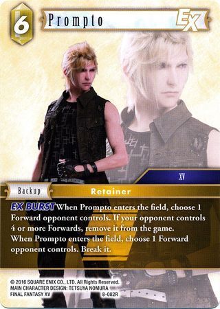 Final Fantasy Opus VIII 8-082 Prompto