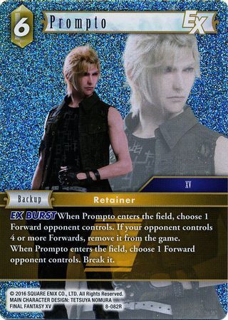 Final Fantasy Opus VIII 8-082 Prompto Foil