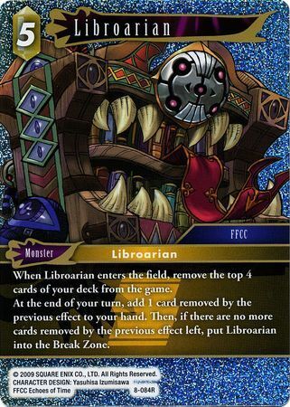 Final Fantasy Opus VIII 8-084 Libroarian Foil