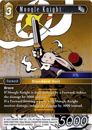 Final Fantasy Opus VIII 8-086 Moogle Knight