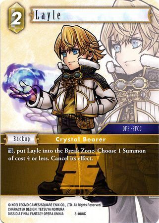 Final Fantasy Opus VIII 8-088 Layle