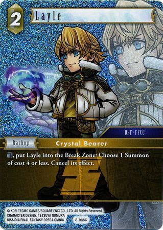 Final Fantasy Opus VIII 8-088 Layle Foil