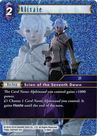 Final Fantasy Opus VIII 8-090 Alisaie Foil