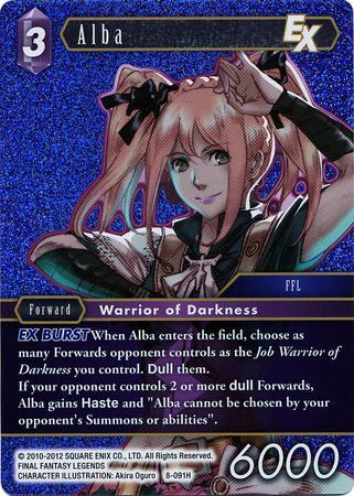 Final Fantasy Opus VIII 8-091 Alba Foil