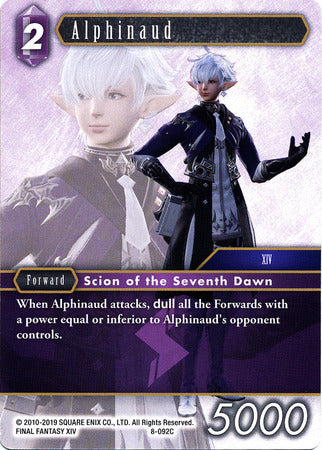 Final Fantasy Opus VIII 8-092 Alphinaud
