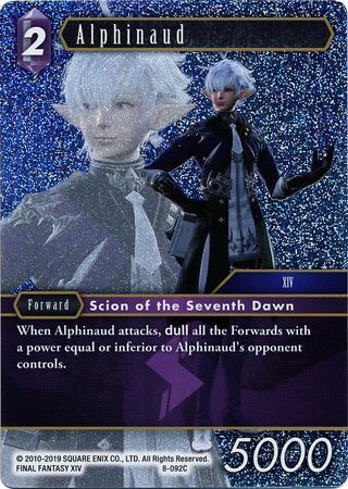 Final Fantasy Opus VIII 8-092 Alphinaud Foil