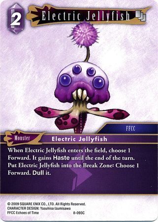 Final Fantasy Opus VIII 8-093 Electric Jellyfish