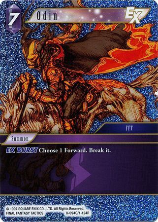 Final Fantasy Opus VIII 8-094 Odin Foil