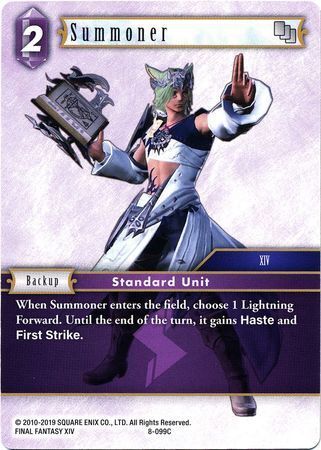 Final Fantasy Opus VIII 8-099 Summoner