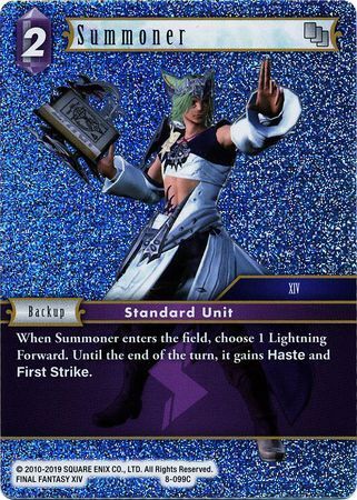 Final Fantasy Opus VIII 8-099 Summoner Foil