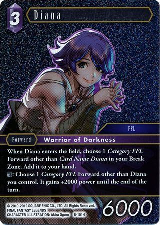 Final Fantasy Opus VIII 8-101 Diana Foil