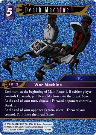 Final Fantasy Opus VIII 8-102 Death Machine Foil
