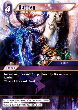 Final Fantasy Opus VIII 8-103 Raiden