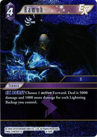 Final Fantasy Opus VIII 8-104 Ramuh Foil