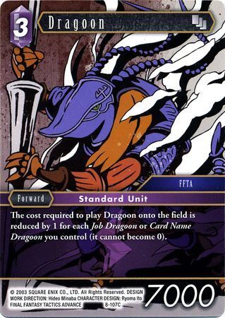 Final Fantasy Opus VIII 8-107 Dragoon