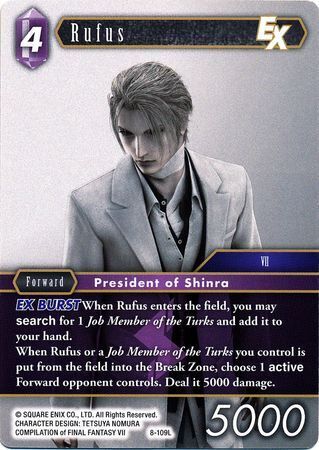 Final Fantasy Opus VIII 8-109 Rufus