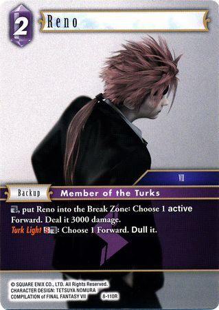 Final Fantasy Opus VIII 8-110 Reno
