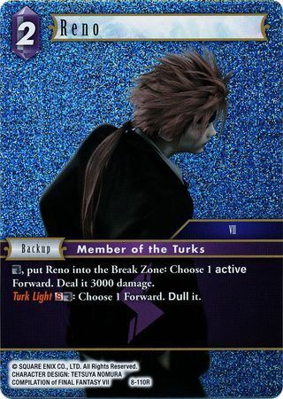 Final Fantasy Opus VIII 8-110 Reno Foil