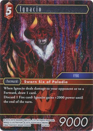 Final Fantasy Opus X 10-001 Ignacio Foil