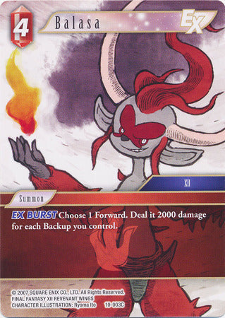 Final Fantasy Opus X 10-003 Balasa