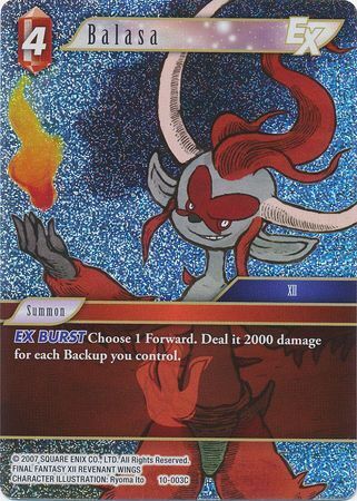 Final Fantasy Opus X 10-003 Balasa Foil