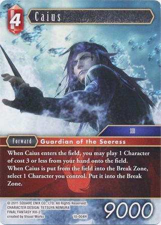 Final Fantasy Opus X 10-004 Caius