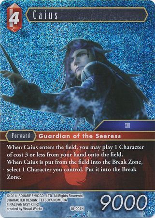 Final Fantasy Opus X 10-004 Caius Foil
