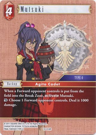 Final Fantasy Opus X 10-014 Mutsuki