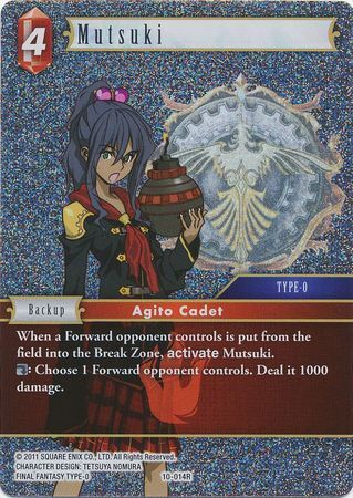 Final Fantasy Opus X 10-014 Mutsuki Foil