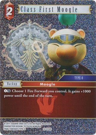 Final Fantasy Opus X 10-015 Class First Moogle Foil