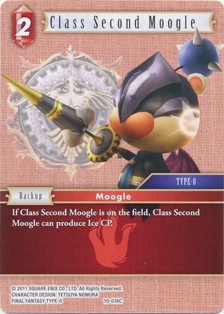 Final Fantasy Opus X 10-016 Class Second Moogle