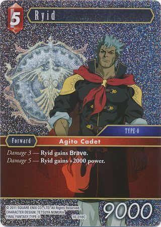 Final Fantasy Opus X 10-018 Ryid Foil