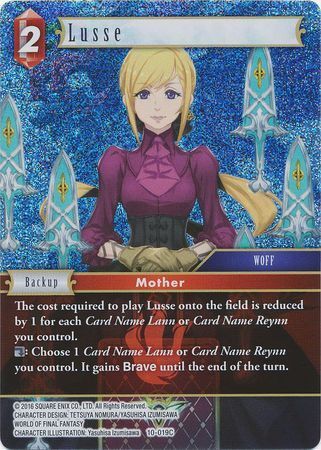 Final Fantasy Opus X 10-019 Lusse Foil
