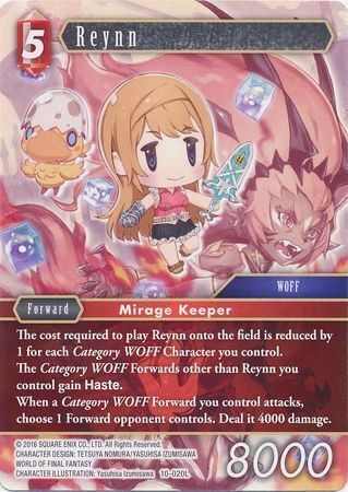 Final Fantasy Opus X 10-020 Reynn