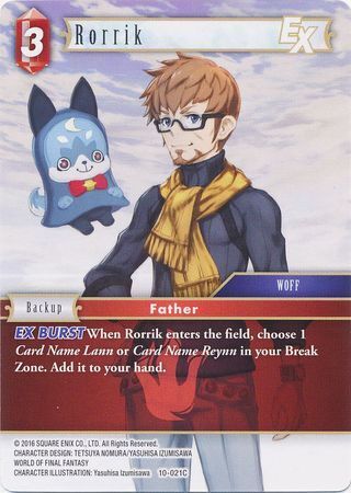 Final Fantasy Opus X 10-021 Rorrik